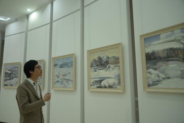 翰墨飄香，丹青傳韻——我校成功舉辦漢語(yǔ)推廣系列活動(dòng)之中國(guó)書(shū)畫(huà)藝術(shù)講座及展覽